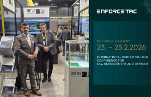 Mehr über den Artikel erfahren INTUS Elektronik überzeugt mit starkem Auftritt auf der EnforceTac 2026 am Gemeinschaftsstand von „THE LÄND“